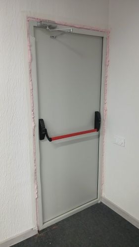 ДМП-01-EI60-1000*2100 (сплошного сечения) c ручкой Антипаника фото 3