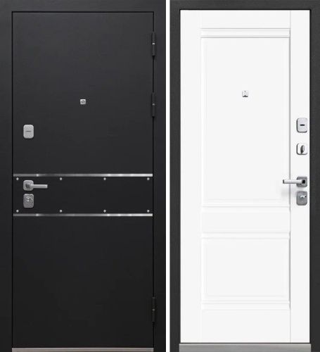 Люксор 2мм Букле черный - ПП Вайт царга 22мм