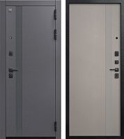 Центурион В-17 Чёрный муар+МДФ Кашемир графит - Кашемир грей