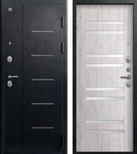 Центурион В-07 Чёрный муар - Дуб пепельный X-8