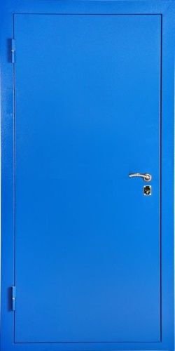 Синяя входная дверь Z-1 Blue металл-металл Синяя входная дверь Z-1 Blue металл-металл