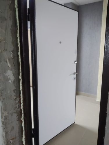 Входная дверь в квартиру Delta-10M Медь Дуб белый матовый фото 6