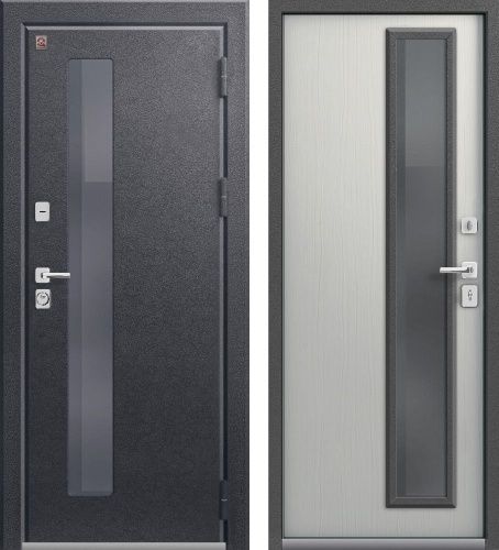 Центурион Т-10-2025 Антрацит муар-Ясень скандинавский (терморазрыв со стеклом)