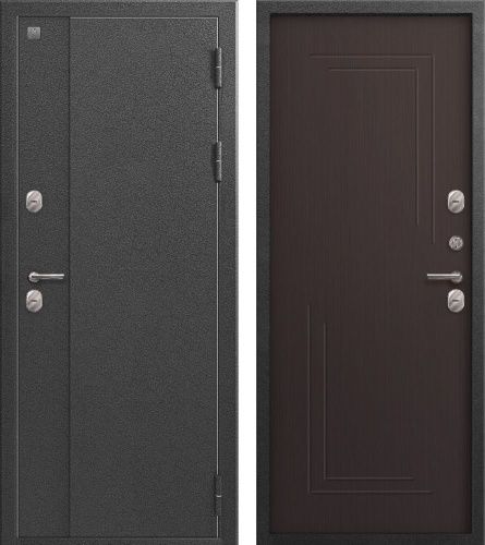 Центурион Т-100-2026 Антик серебро - Темная лиственница (терморазрыв)