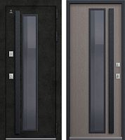 Центурион Т-15-2026 Антрацит муар+Бетон тёмный-Софт ясень грей (терморазрыв со стеклом)