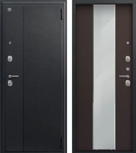 Центурион SEZAM А-04 Черный сатин-Тёмная лиственница (зеркало)