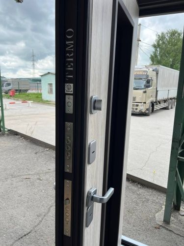 Дверь стальная Эталон Термо-СП10 Шоколад муар блеск фото 3