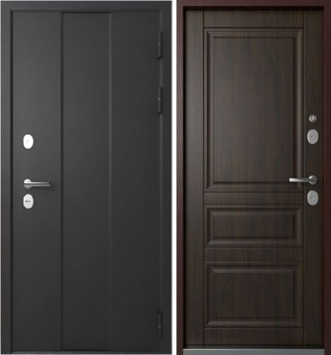 Эталон Термо-4 Черный букле-Венге (терморазрыв)