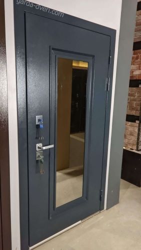 Люксор Termo 4 Букле графит - Эмалит белый, с терморазрывом фото 5