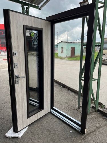 Дверь стальная Эталон Термо-СП10 Шоколад муар блеск