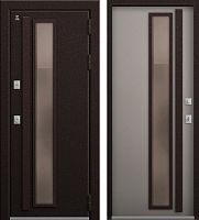 Центурион Т-14-2026 Шоколад муар-Кашемир грей (терморазрыв со стеклом)