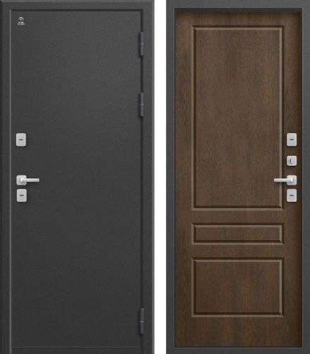 Центурион Т-6-2025 Графит букле-Миндаль (терморазрыв)