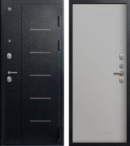 Центурион В-03 Чёрный муар - Кашемир сильвер