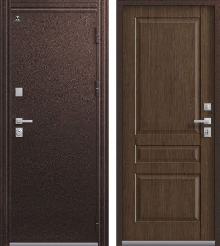 Центурион Т-2-2026 Шоколадный муар-Дуб янтарный (терморазрыв)