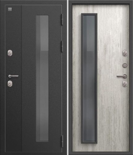 Центурион Т-800-2025 Пепельный муар - Полярный дуб (терморазрыв)