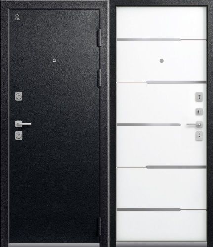 Центурион С-108-2025 Чёрный муар - Кашемир белый