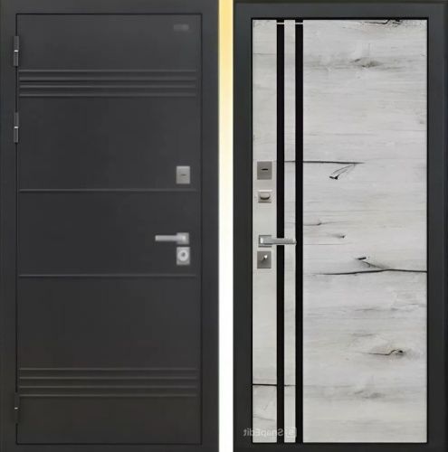 TERMO D5 +, Букле черный (Дуб Арктик)