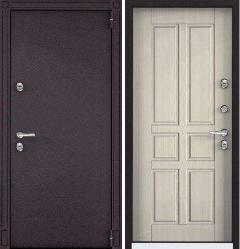 Snegir 55 МР Букле коричневый МДФ Белый перламутр S55-NC-4