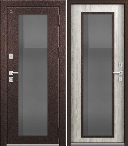 Центурион Т-11-2025 Шоколад муар-Дуб полярный (терморазрыв со стеклом)