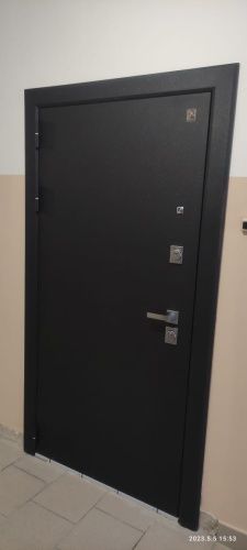 Центурион ЛЮКС-1-2025 Графит муар - Кашемир белый (зеркало) фото 2