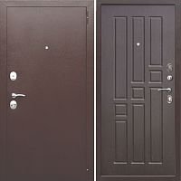 Низкая входная высотой 1900мм Гарда медный антик Венге