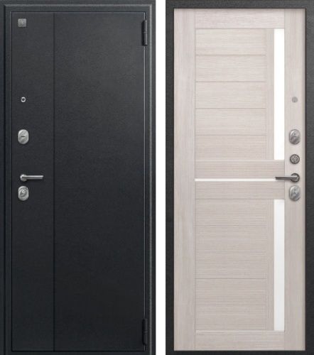 Центурион SEZAM А-01-2026 Черный сатин-Капучино 3Д (царга)