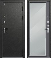 Центурион ЛЮКС-1-2025 Графит муар - Кашемир графит (зеркало)