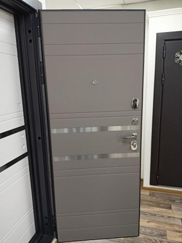 Центурион С-109-2024 Серый муар+МДФ Серый камень - МДФ Базальт фото 3