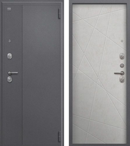 Центурион SEZAM А-03-2025 Серый букле-Бетон светлый